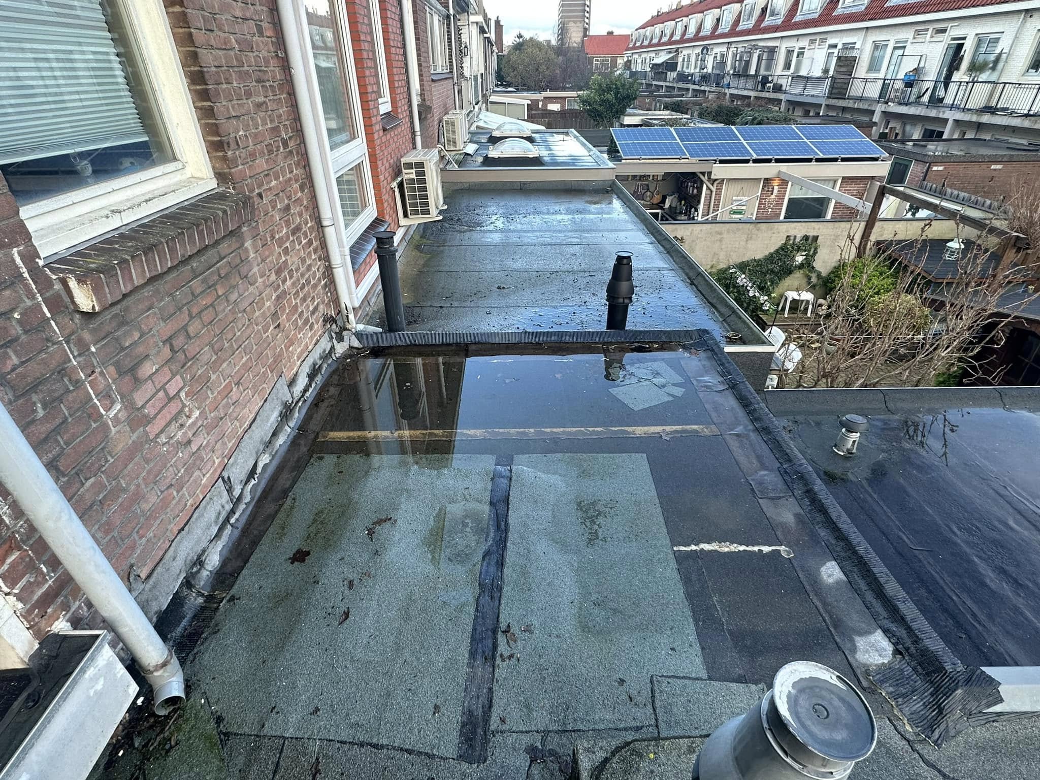 Nieuw plat dak in Loosduinen met Dakwereld DK bus