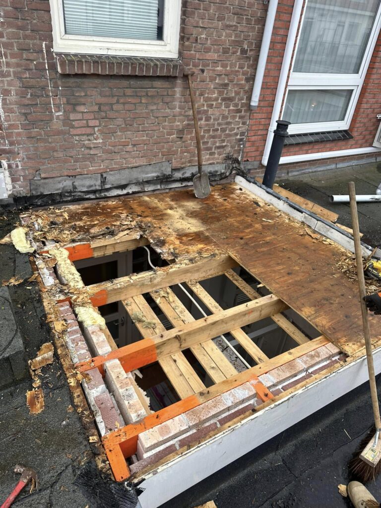 Platte daken met zonnepanelen in Loosduinen